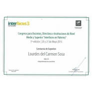 Nuestro equipo TIC en Congreso de Creatividad, Diseño y Comunicación para Profesores y Autoridades de Nivel Medio